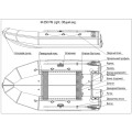 Надувная лодка Фрегат М350FM Light в Санкт-Петербурге