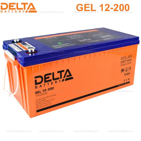 Аккумуляторная батарея Delta GEL 12-200 в Санкт-Петербурге