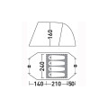 Палатка Greenell Велес 4 v.2 в Санкт-Петербурге