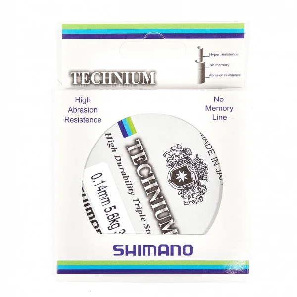 Леска зимняя Shimano Technium 30 м. 0,10 мм в Санкт-Петербурге