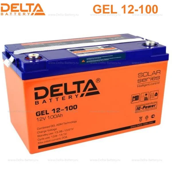 Аккумуляторная батарея Delta GEL 12-100 в Санкт-Петербурге