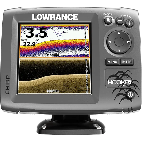 Эхолот Lowrance Hook-5 Mid/High/DownScan в Санкт-Петербурге